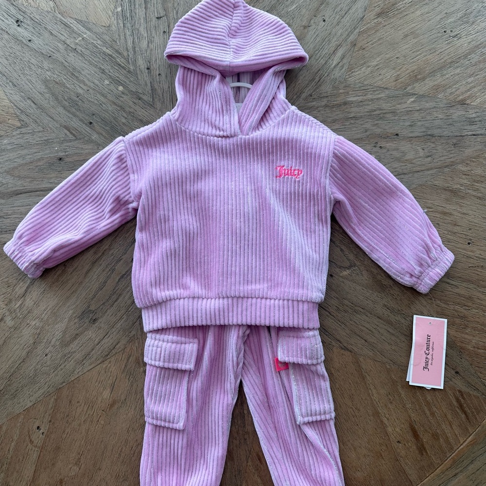Juicy Couture Pink Baby Matching Set
